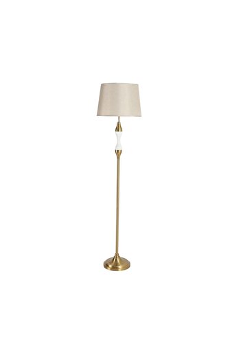DEC13 Elegant brown lampshade