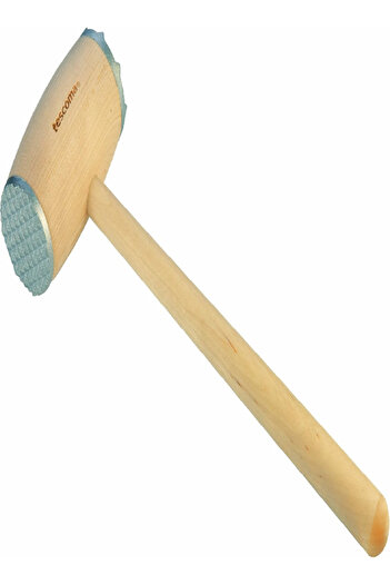 TESCOMA Woody Meat Mallet with Metal End – 32 cm, Beech Wood