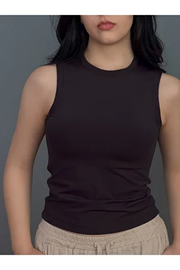 Yavuz Kapıcı Women's Sleeveless Body Blouse Original Cut