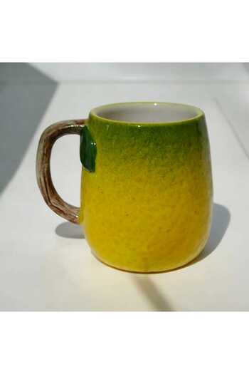 seda seramik Handmade Lemon Design Mug Cup Mug 400 ml