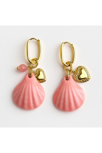 CHARMLUCKY Cam Middle Charm Earrings