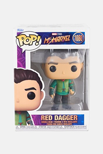 Funko Pop 1080 Ms-Marvel Red Dagger Collectible Vinyl Figure