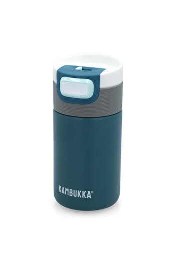 Kambukka Etna BPA-Free Leak-Proof Insulated Thermal Mug Deep Teal 300ml