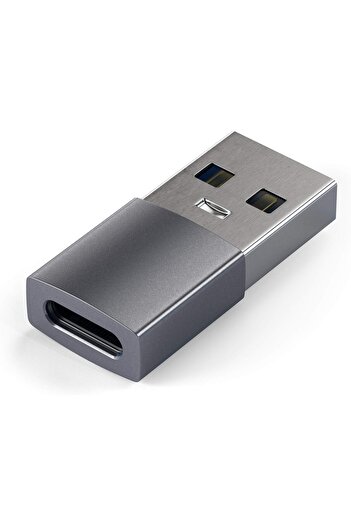 Satechi Type-A to Type-C Adapter Converter - USB-A Male to USB-C Female - Compatible with iMac, MacB
