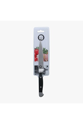 Master Chef Utility Knife Black and Silver