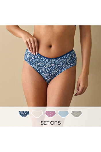 FAV Set of 5 - Assorted Hipster Briefs