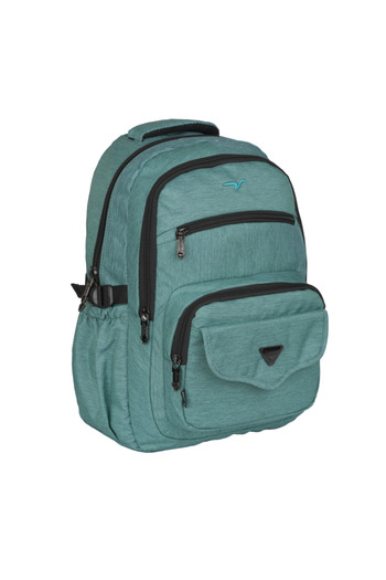 Relaxion Waterproof Multi-Eye School Backpack Turquoise 2056