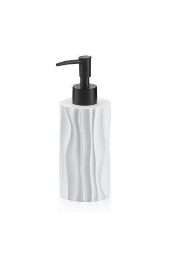 Kela Merida soap dispenser polyresin white 19.0cm 7.0cm 200.0ml