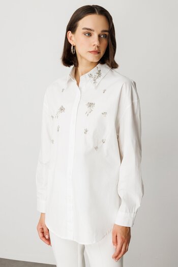 ON Stone Detailed Cotton Shirt
