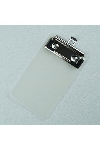 Choice Transparent Portable Transparent Clipboard with Built-in Hanging Hook Mini Clear Writing Board Hangi