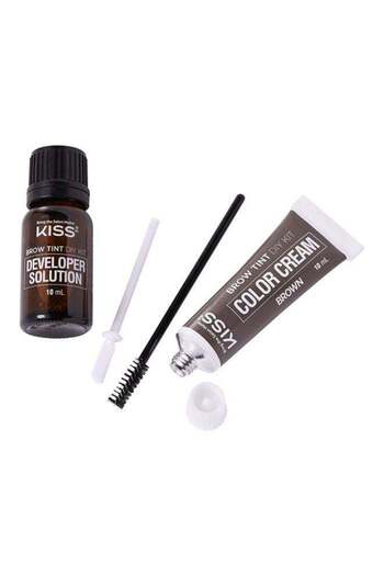Kiss Brow Tint Kit Brown