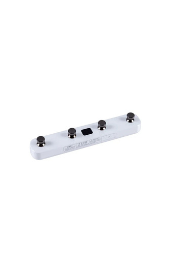 Choice white Mooer GWF4 Wireless Footswitch Switch Pedal Controller for Prime P1 Smart Guitar Pedal and Gtr