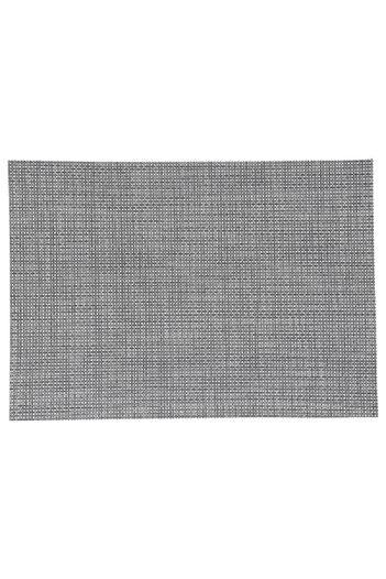 Secret de Gourmet Rectangular Texaline Placemat Grey 50 x 35cm