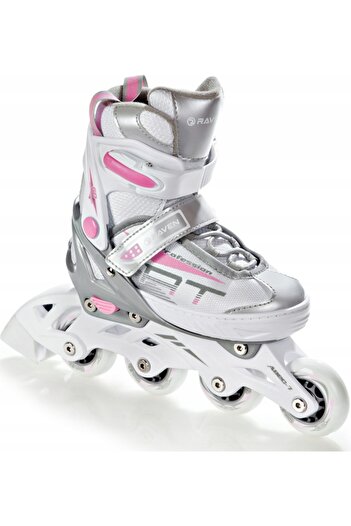 Raven Role inline Raven Profession White/Pink 31-35 (S), pentru copii