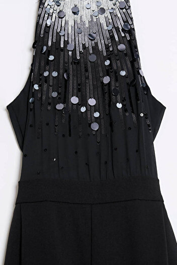 Store SİYAH PAYETLİ TULUM