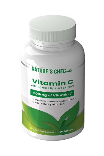nature's chec Vitamin C 500 with Rose Hips