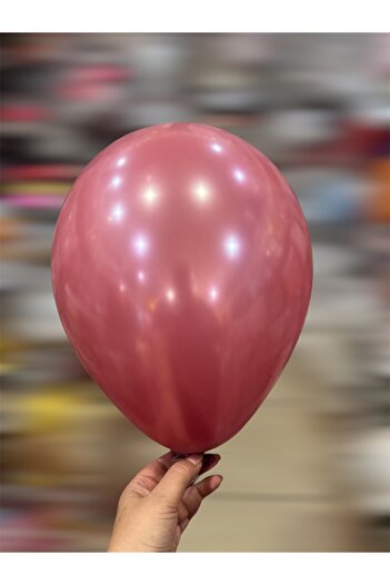Deniz Party Store Rustic Rosebud Metallic Balloon 5 Pieces
