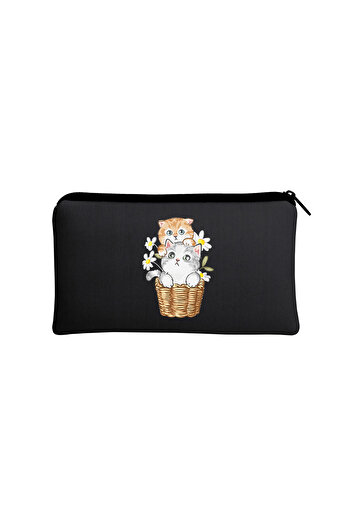 daystore Black Printed Pen Holder