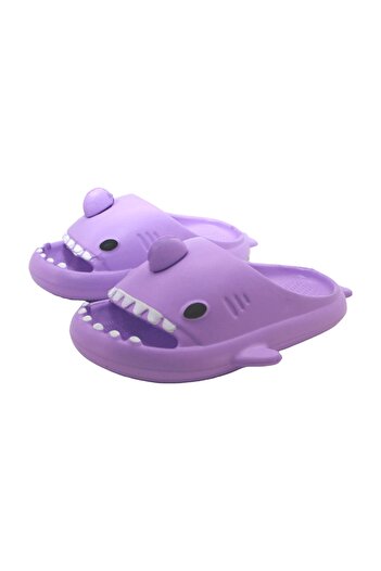 OEM Women's cheerful slippers, cute Shark model, made of EVA material, H03