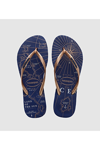 Havaianas White HAV. SLIM NAUTICAL Women's Sandal