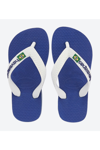Havaianas Blue HAV. BRASIL LOGO Unisex Sandal