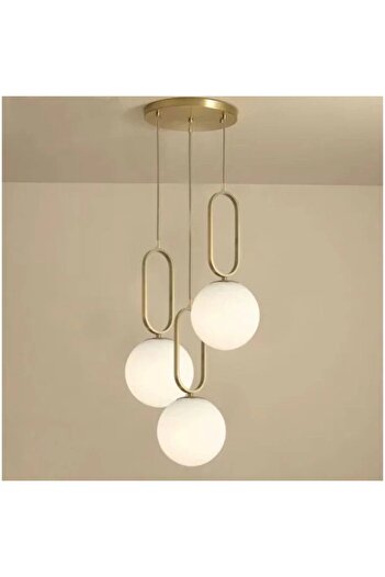 Sueva LUSTER White Globe Copper Body E27 x 3