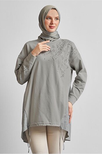 Alvina Stone Printed Tracksuit Tunic 44450