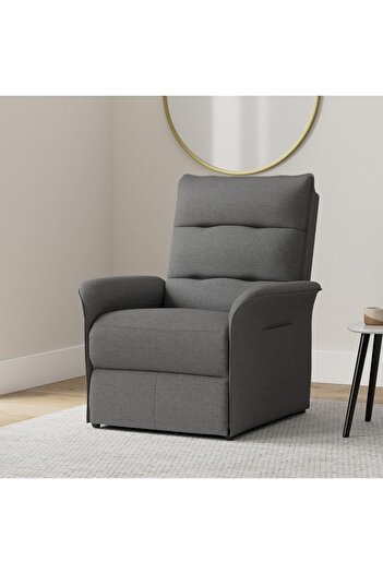 Mahmayi Flexispot Dark Grey ME-X1 Modern Recliner Single Seater Sofa