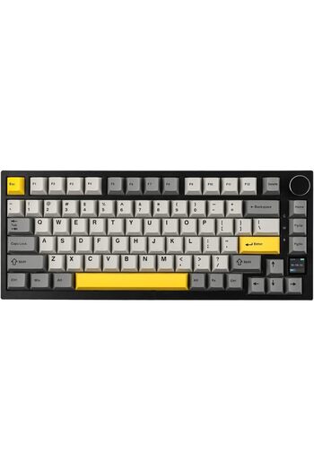 Epomaker لوحة مفاتيح ميكانيكية Ajazz AK820 Pro مزودة بحشية 75% وشاشة TFT