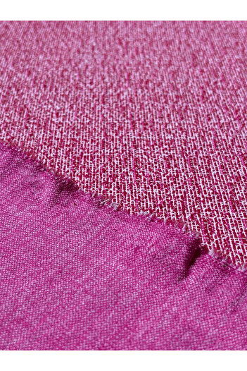 iki iplik Pembe Kilim Desenli Tüvit Kumaş – %60 Pamuk %40 Polyester – En 170 cm