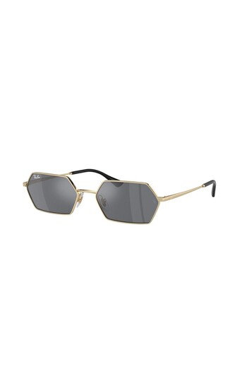 Ray-Ban Ray‑Ban RB3728 Yevi 92136V – Light Gold, Dark Grey, Mărime 55