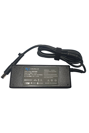 nelbo Nelbo laptop charger compatible with Dell 90W, 19.5V, 4.62A, 7.4 x 5.0 mm plug