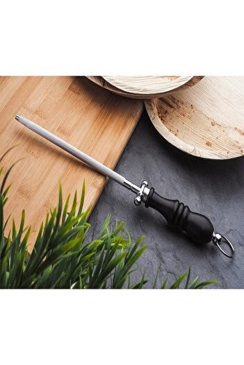 Amefa Stratus Manual Knife Sharpener Rod in Pouch