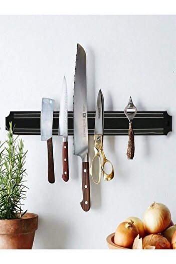 Amefa Elegant and Sturdy Design Stratus Magnetic Knife Rack for Six Knives