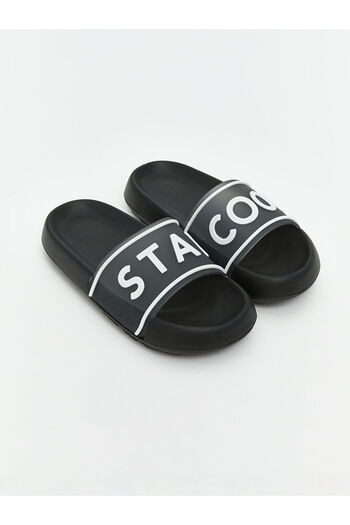 LC Waikiki Black Single Strap Boy's Slippers