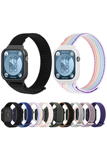PSGT Huawei Watch Fit 4/fit 4 Pro/fit 3 Akıllı Saat Kordon Hasır Örgü Strap (FİT/FİT 2 UYUMLU DEĞİLDİR)