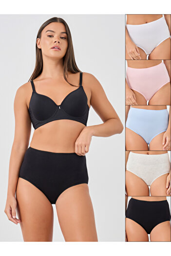Styli Pack of 5 - Solid Full Briefs