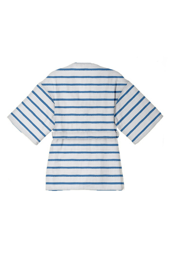 DEUX LAPINS 100% Cotton Muslin Children's Kimono Bathrobe - Coco Brush