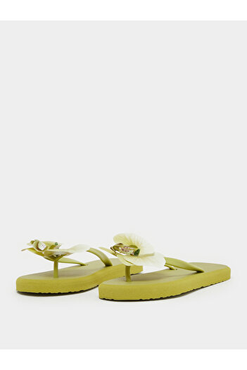 Styli Flower Corsage Flip Flop
