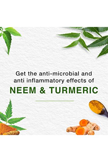 Himalaya Protective Neem & Turmeric Soap, Helps Gently Cleanse and Moisturize Skin, 125g x 6
