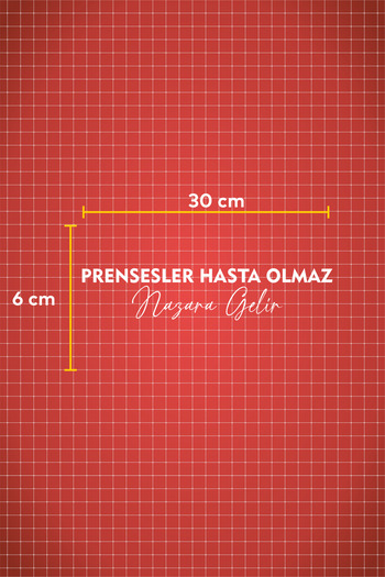 Quart Aksesuar 30m cm Princesses Don'T Get Sick, They Get Evil Eye Auto Sticker Car Window Motor Sticker