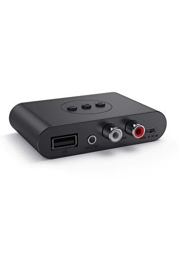 TECHSTAR ® MM-2 Transmitter Receiver, Bluetooth 5.0, USB Interface, RCA Output, AUX Output, Multipoin