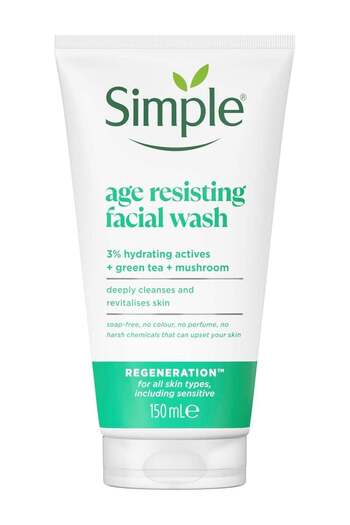 Simple Age Resisting Facial Wash 150 ml