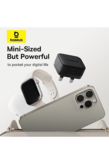 Baseus Palm PD 20W USB C Charger, Fast Wall Charger Type C Plug