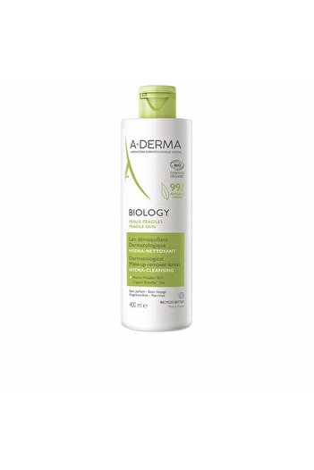 A-DERMA BIOLOGY moisturizing cleansing milk for dry and sensitive skin 400 ml