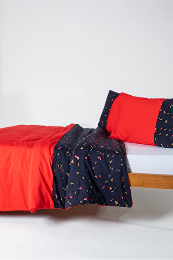 GAMA HOME 100% Cotton Double Combed Cotton Duvet Cover Set / Different Color and Pattern Options