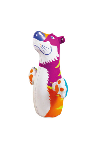 Intex Inflatable 3d Tiger Bop Bag – Blow-up Punching Bag For Kids, 97cm X 61cm (38" X 24")