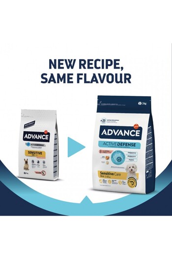 Advance Dog Sensitive Mini Salmon and Rice dry dog food 7kg