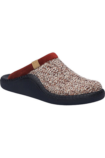 Josef Seibel Monaco D 01 | Hausschuh für Damen | Rot Monaco D 01, bordeaux-kombi
