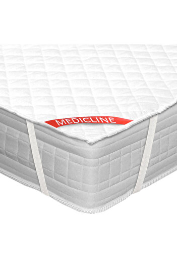 shumee Waterproof, ultrasonic quilted, premium mattress protector/supermattress, 200x220cm, white